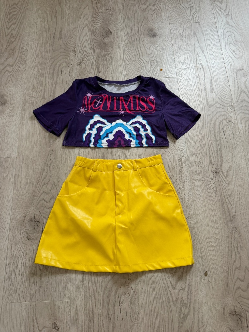 K-Pop Demon Hunters Mira Kids  Costume Set Dress Outfit Sz. XS/9y